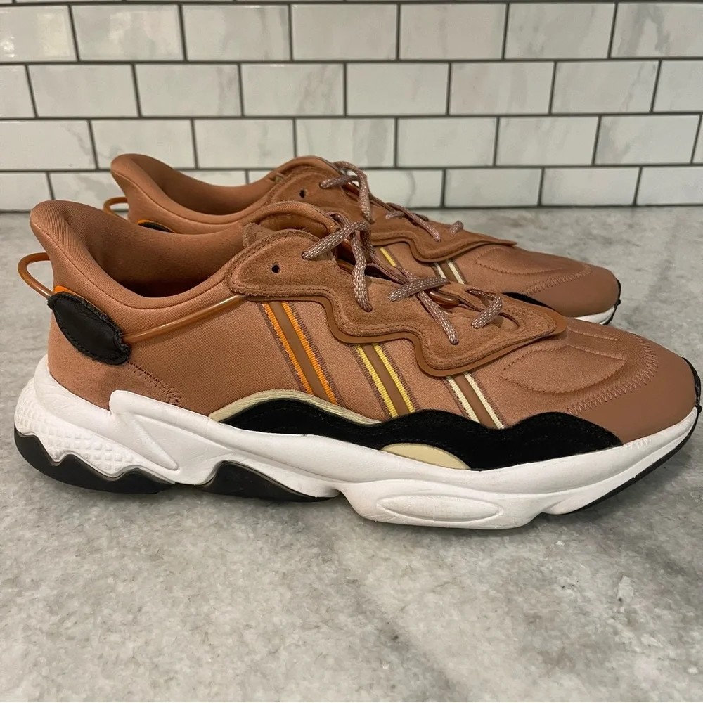 Adidas Ozweego Sneakers‎ Mens 12 Clay Orange Tan Shoes Running Basketball 791004